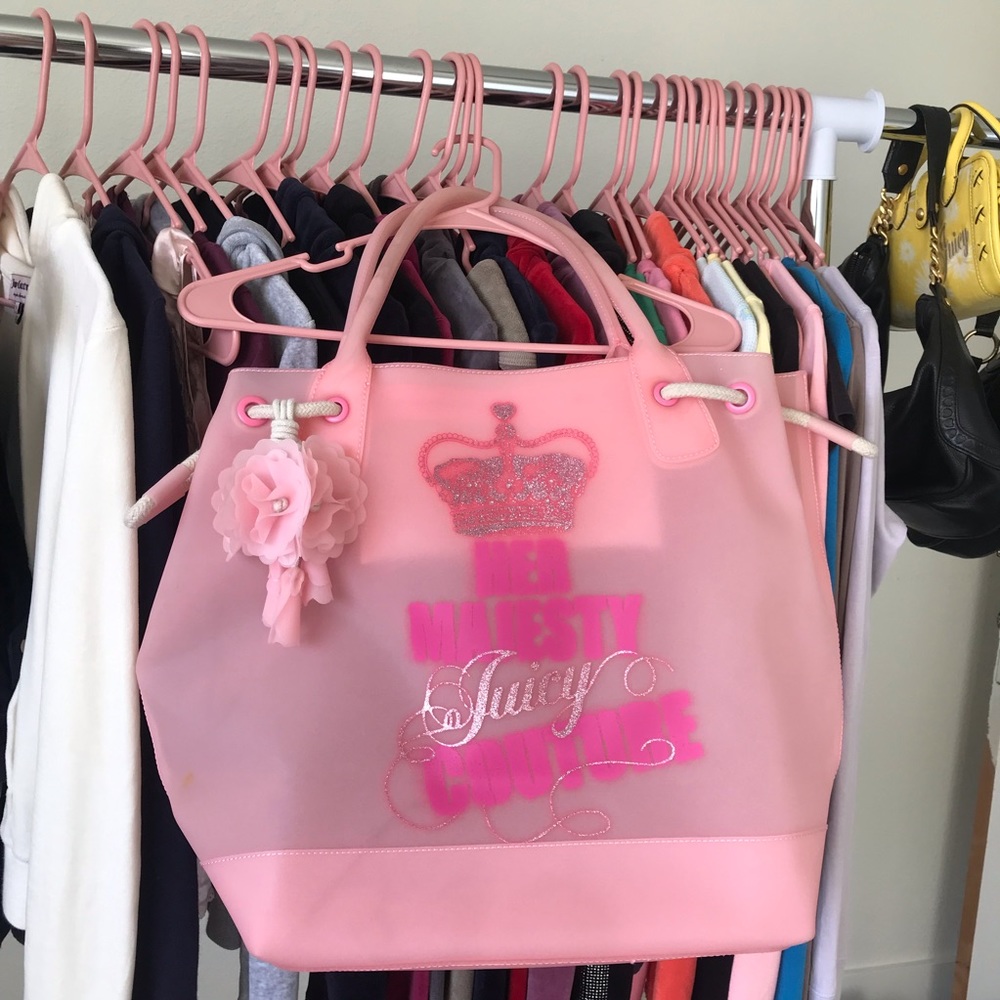 *Rare* *Hard To Find* "Her Majesty" Juicy Couture Large Tote